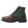 Dark Brown/Green Wolverine W30190 Left View - Dark Brown/Green