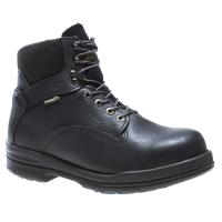 Wolverine W03121 - DuraShocks® Slip Resistant Direct-Attach Steel-Toe Electrical Hazard 6" Boot Black