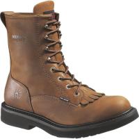Wolverine W06681 - Ingham DuraShocks® Outside Heel Steel-Toe Electrical Hazard 8" Kiltie Lacer