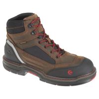 Wolverine W10483 - Overman Brown/Black 6" Composite-Toe MultiShox® Boot