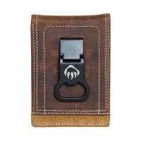 Wolverine WV61-9218 - Canvas/Leather Front Pocket Wallet