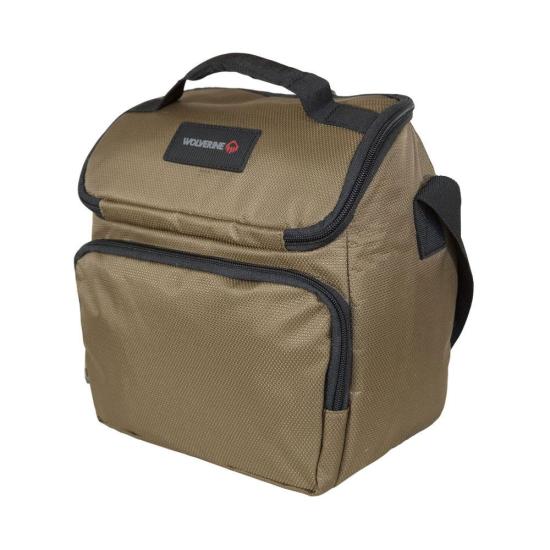 Wolverine 12 Can Lunch Cooler in chestnut