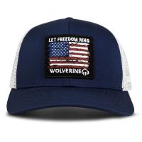Wolverine WVH9521 - Let Freedom Ring Patch Trucker Cap