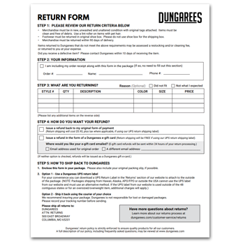 Returns | Dungarees