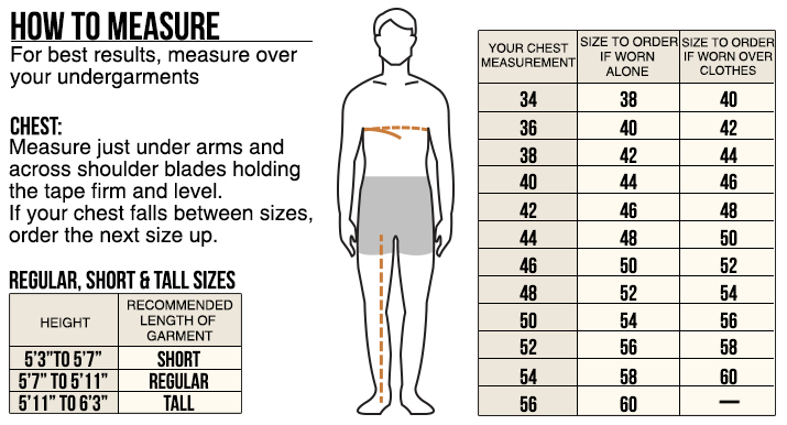 Carhartt Coverall Size Chart