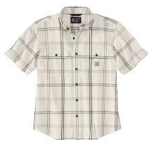 Malt Loose Fit Midweight Short-Sleeve Plaid Shirt