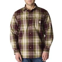 Port Loose Fit Heavyweight Flannel Long-Sleeve Plaid Shirt