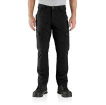Black Rugged Flex® Relaxed Fit Ripstop Cargo Work Pant