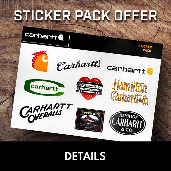 Carhartt Sticker Offer