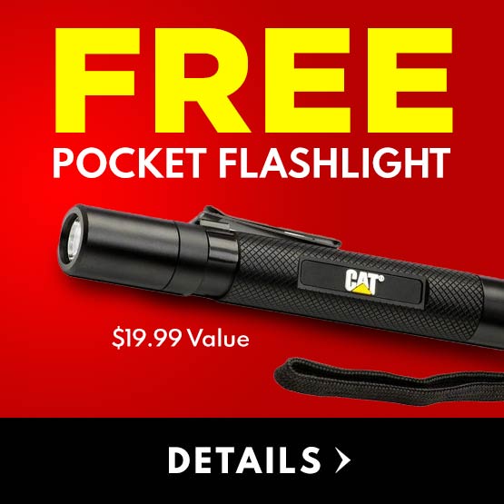 Free Pocket Flashlight with Purchase
