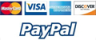 PayPal Acceptance Mark - Mastercard Visa American Express Discover Network
